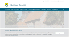 Desktop Screenshot of oeversee.de