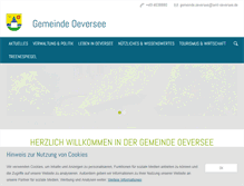 Tablet Screenshot of oeversee.de
